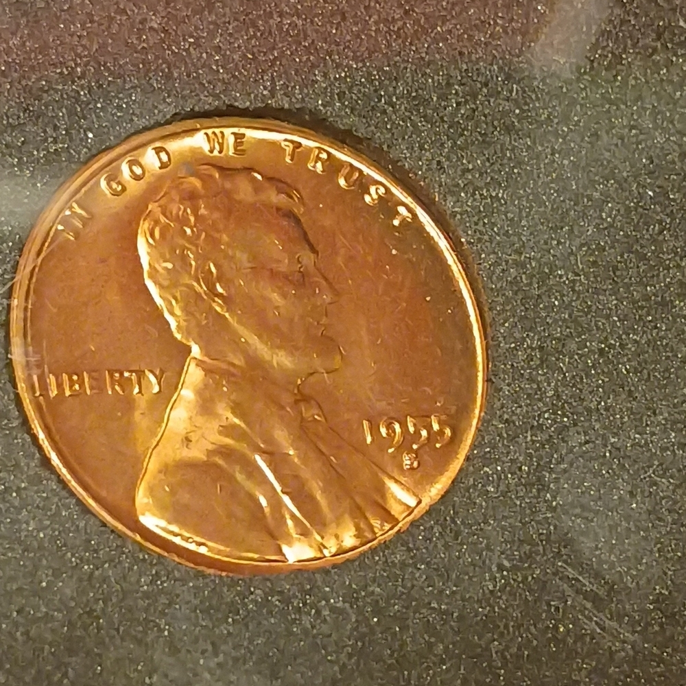 Copper Coin Display